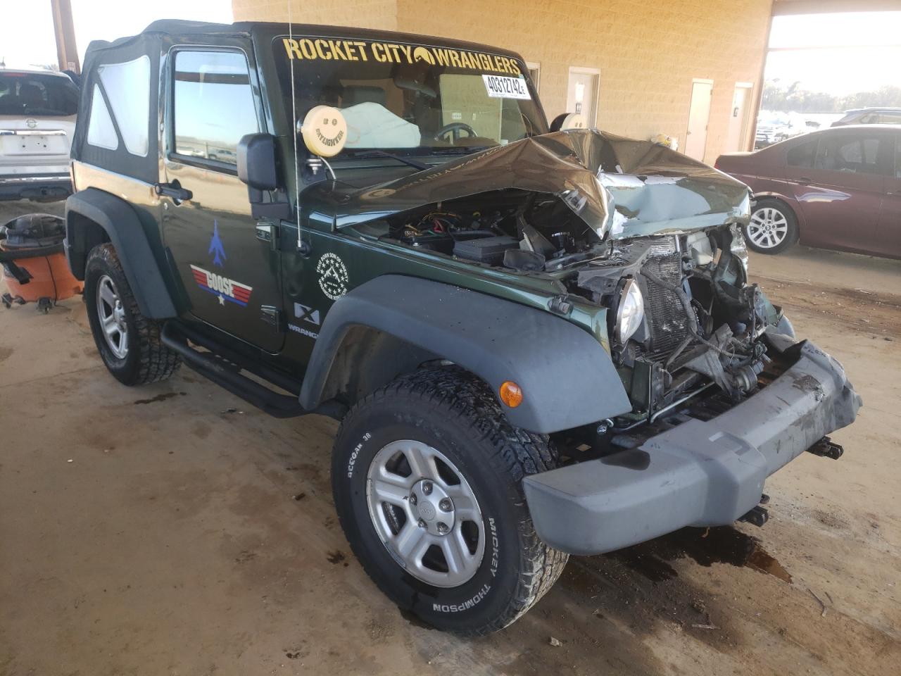 Photo 1 from auction – 2009 JEEP WRANGLER X with VIN 1J4FA24109L734763