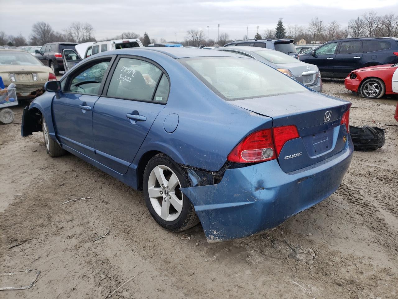 Photo 3 from auction – 2006 HONDA CIVIC EX with VIN 1HGFA16876L013248