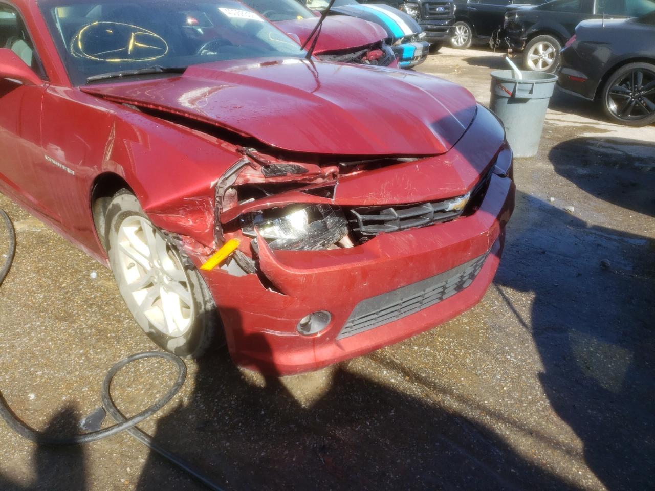 Photo 9 from auction – 2015 CHEVROLET CAMARO LT with VIN 2G1FD1E31F9307529