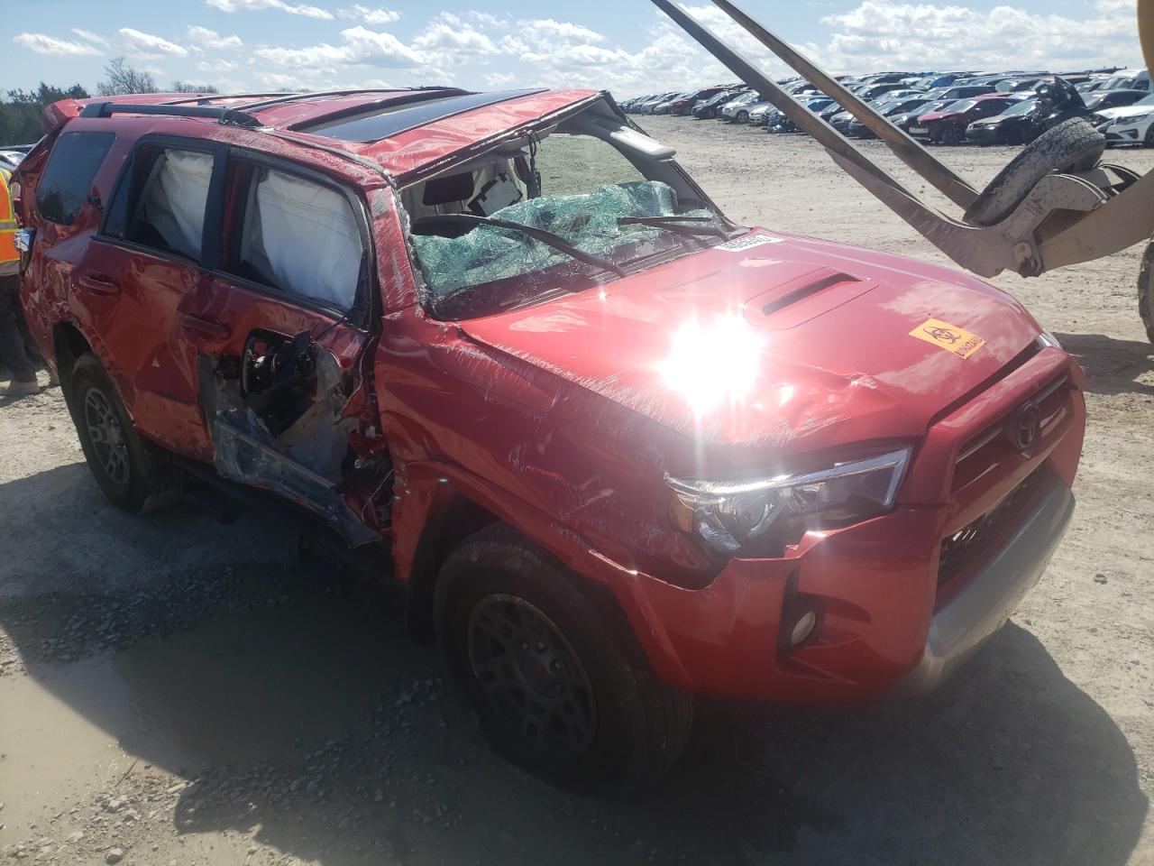 TOYOTA 4RUNNER SR 2020 with VIN JTEBU5JR8L5778153 - Photo from auction