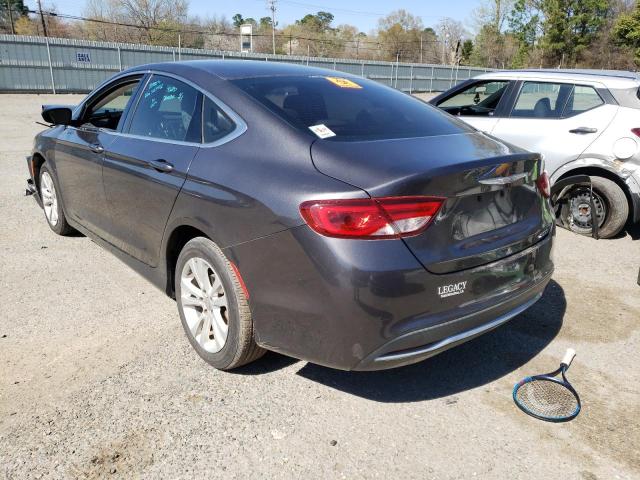 Photo 3 from auction – 2015 CHRYSLER 200 LIMITE with VIN 1C3CCCAB8FN503412