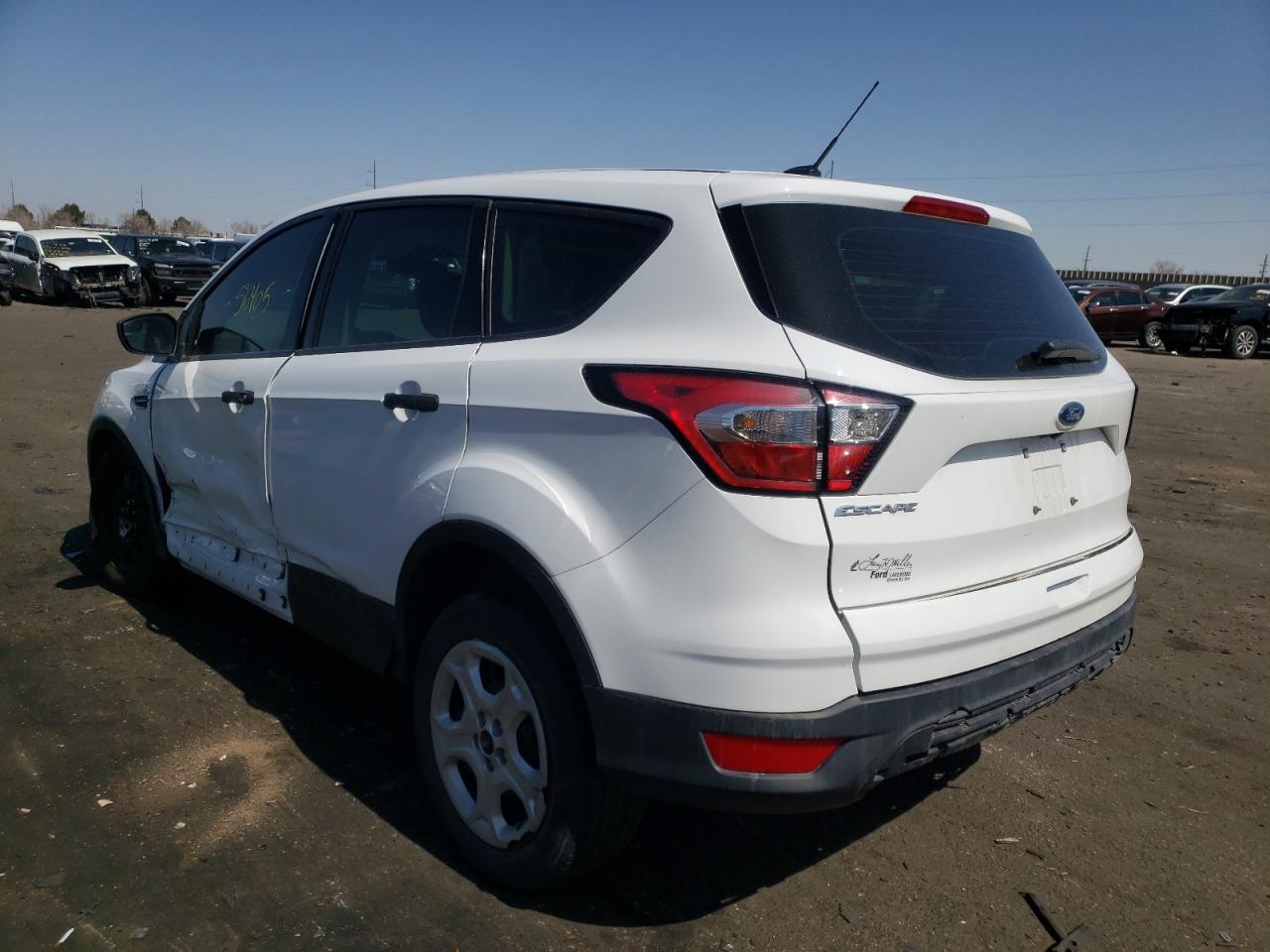Photo 3 from auction – 2018 FORD ESCAPE S with VIN 1FMCU0F72JUA09827