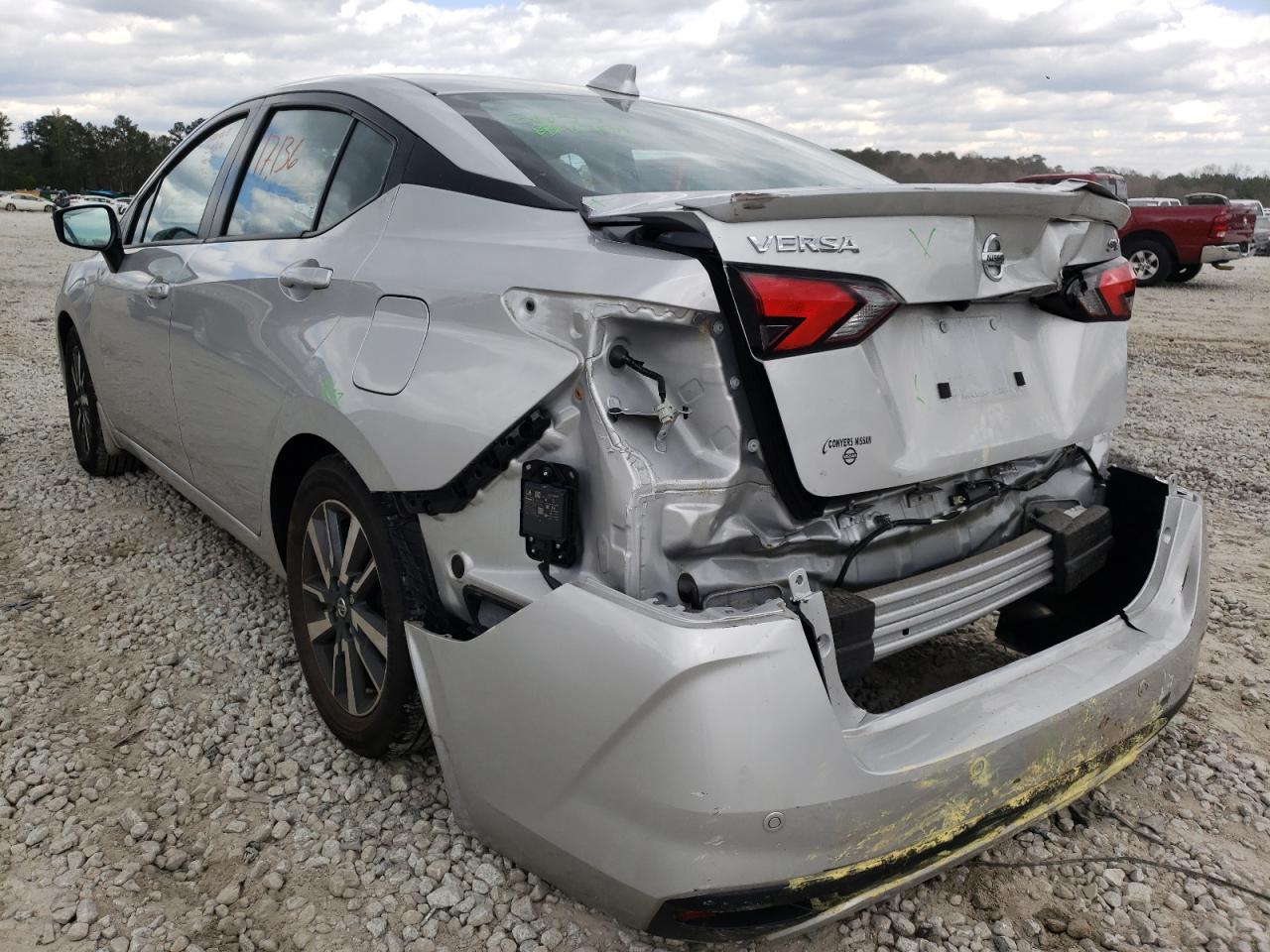 Photo 3 from auction – 2021 NISSAN VERSA SV with VIN 3N1CN8EV4ML881444