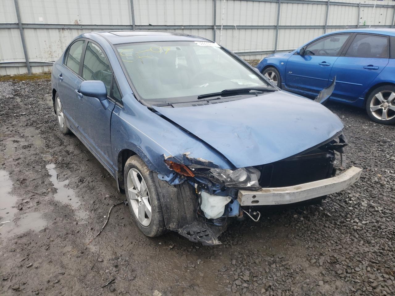 HONDA CIVIC EX 2007 with VIN 1HGFA16807L028014 - Photo from auction