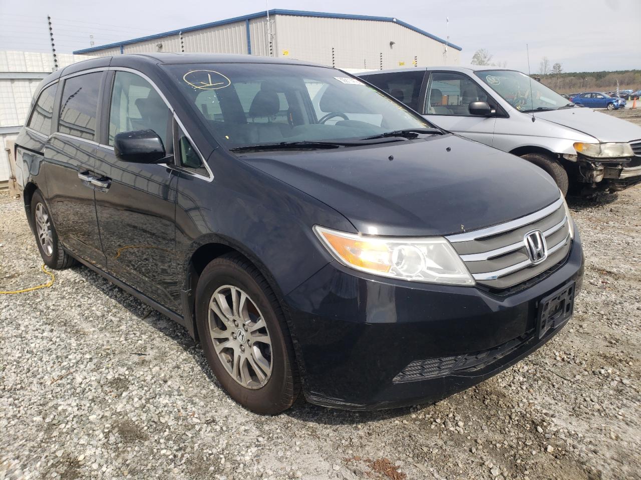 HONDA ODYSSEY EX 2011 with VIN 5FNRL5H67BB072242 - Photo from auction
