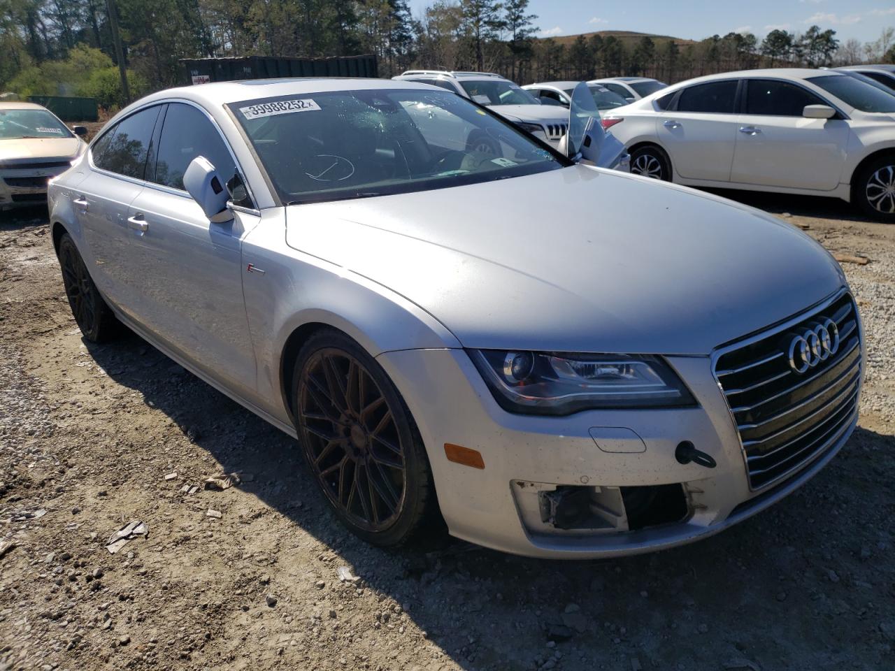 AUDI A7 PREMIUM 2012 with VIN WAUYGAFC4CN078503 - Photo from auction