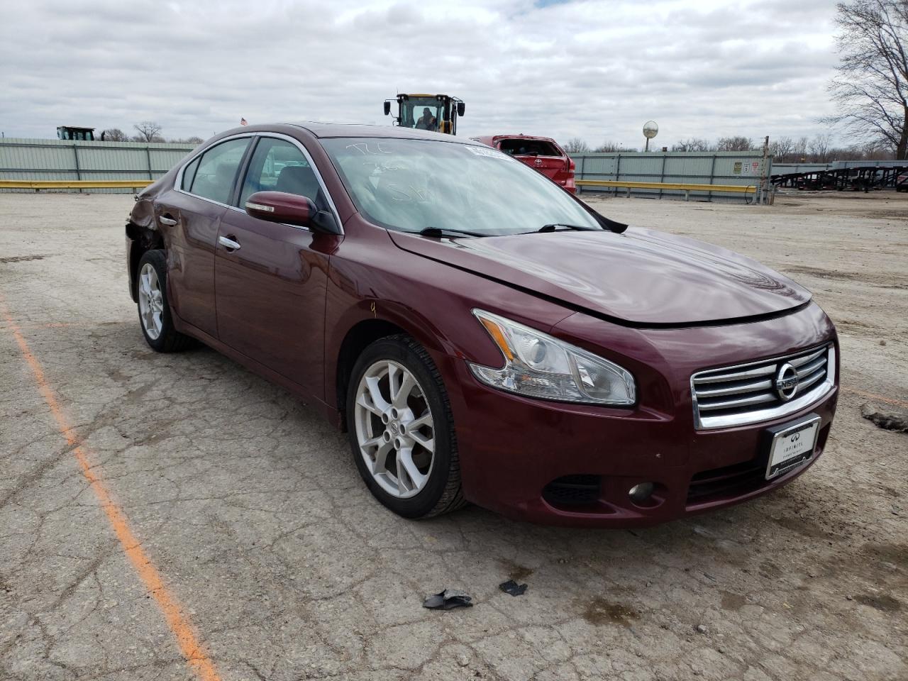 NISSAN MAXIMA S 2013 with VIN 1N4AA5AP9DC804477 - Photo from auction