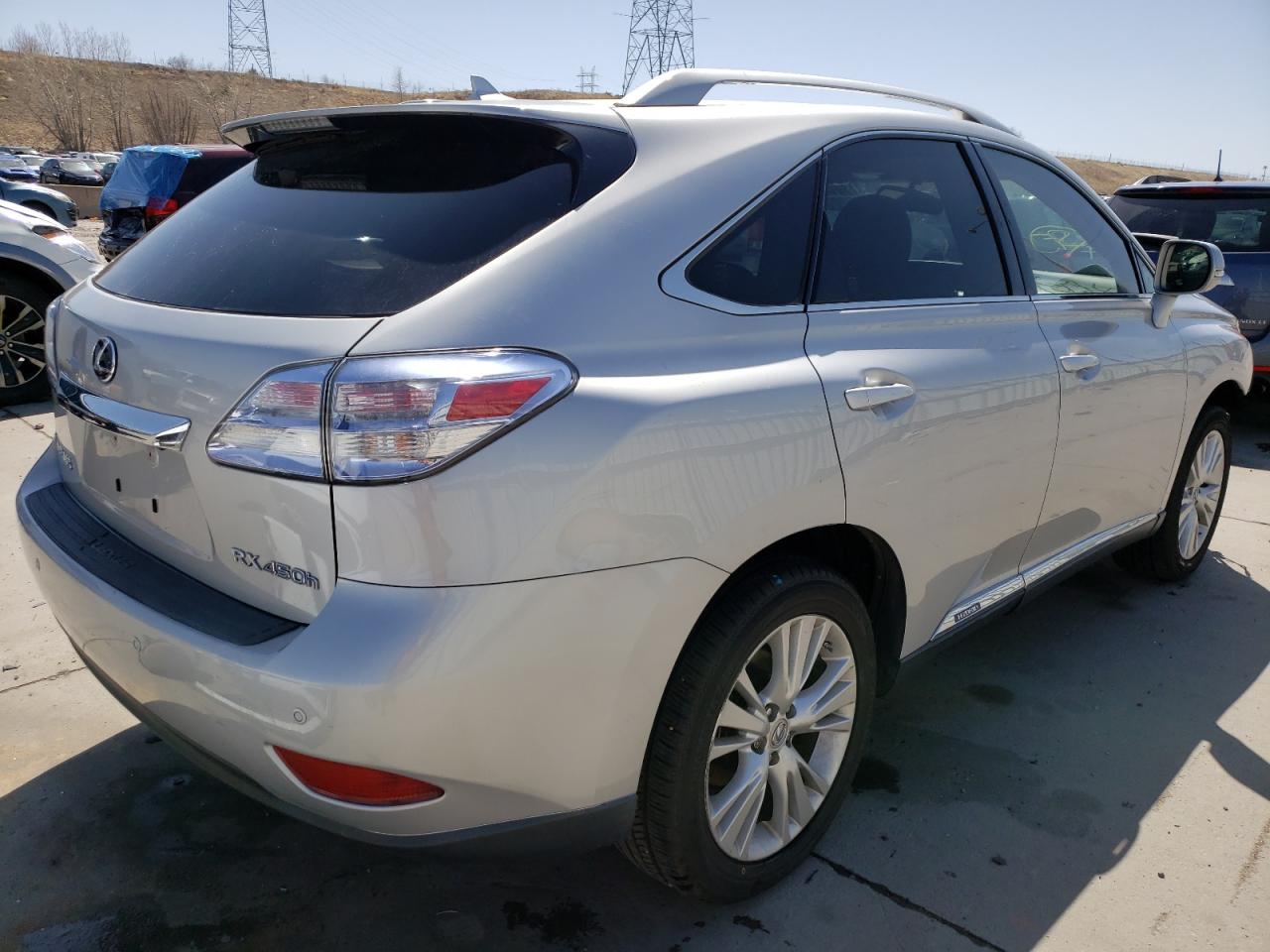 Photo 4 from auction – 2010 LEXUS RX 450 with VIN JTJBC1BA4A2411108