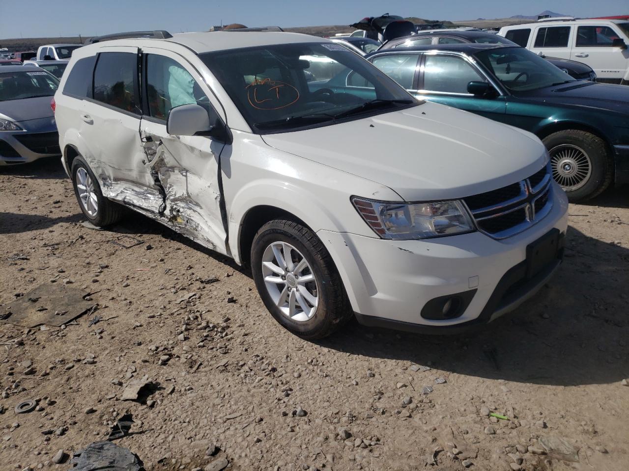 DODGE JOURNEY SX 2013 with VIN 3C4PDCBG3DT507269 - Photo from auction