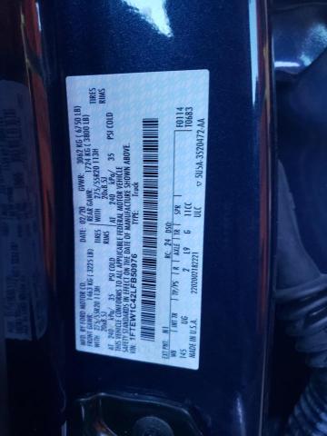 Photo 10 from auction – 2020 FORD F150 SUPER with VIN 1FTEW1C42LFB50976