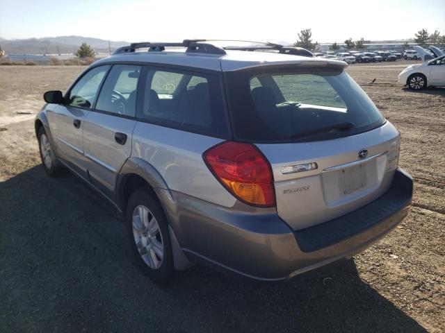 Photo 6 from auction – 2005 SUBARU LEGACY OUT with VIN 4S4BP61C656384477