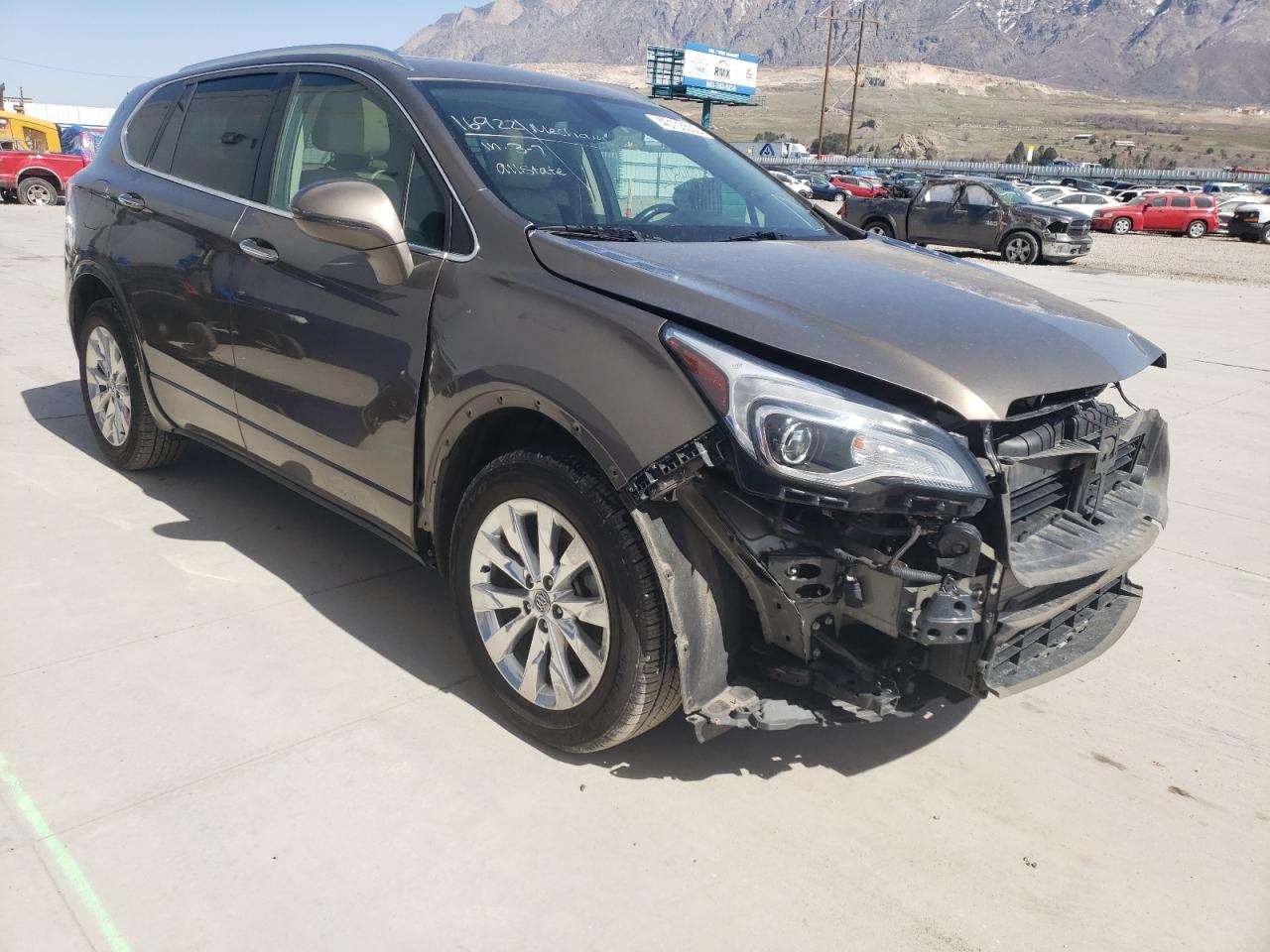 BUICK ENVISION E 2017 with VIN LRBFXDSA3HD149217 - Photo from auction