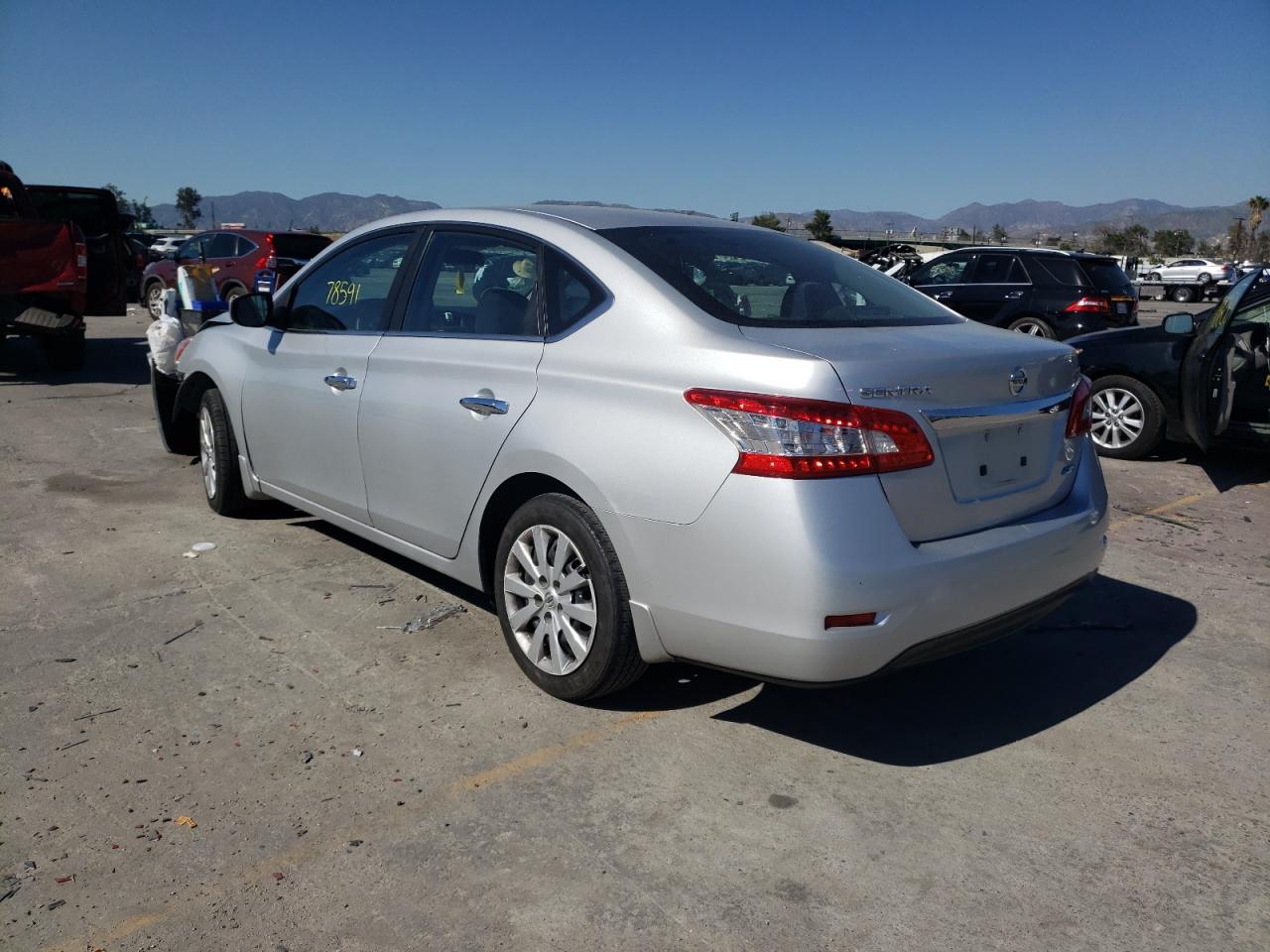 Photo 3 from auction – 2013 NISSAN SENTRA S with VIN 1N4AB7AP3DN905737