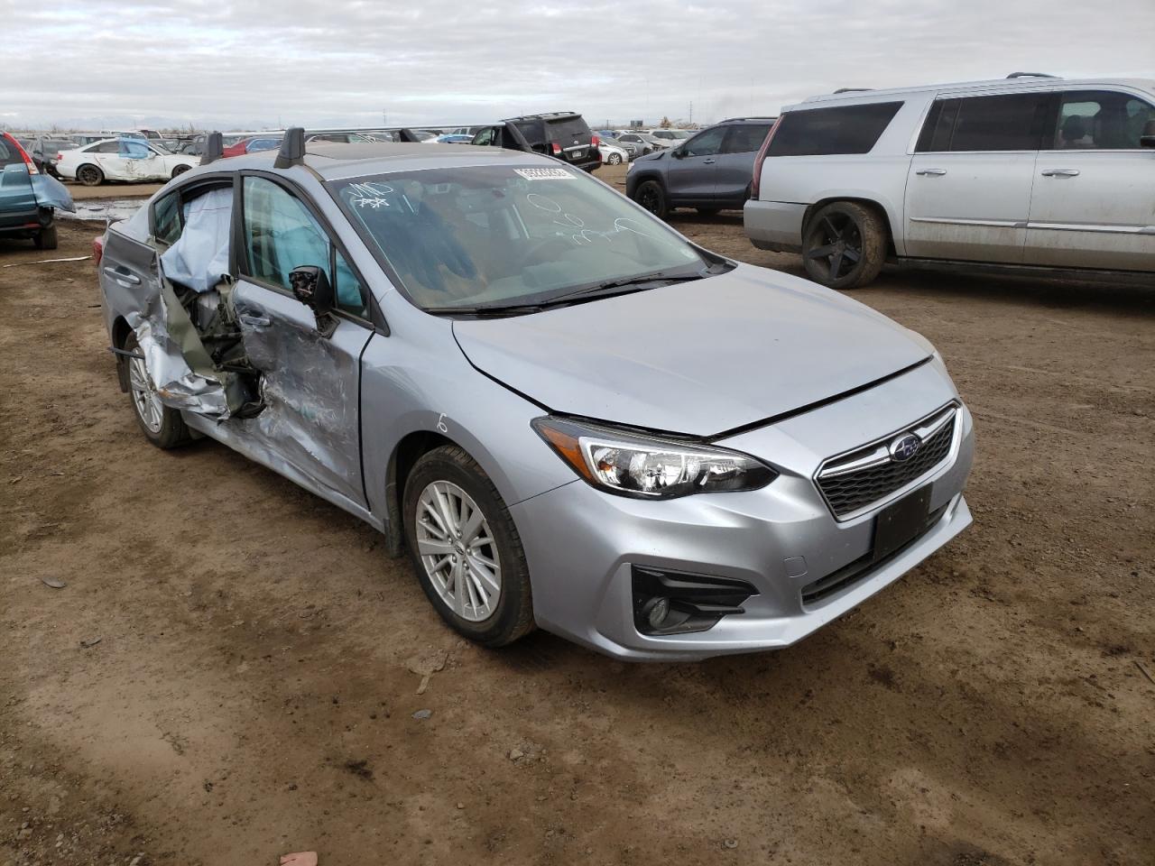 SUBARU IMPREZA 2018 with VIN 4S3GKAD65J3621232 - Photo from auction