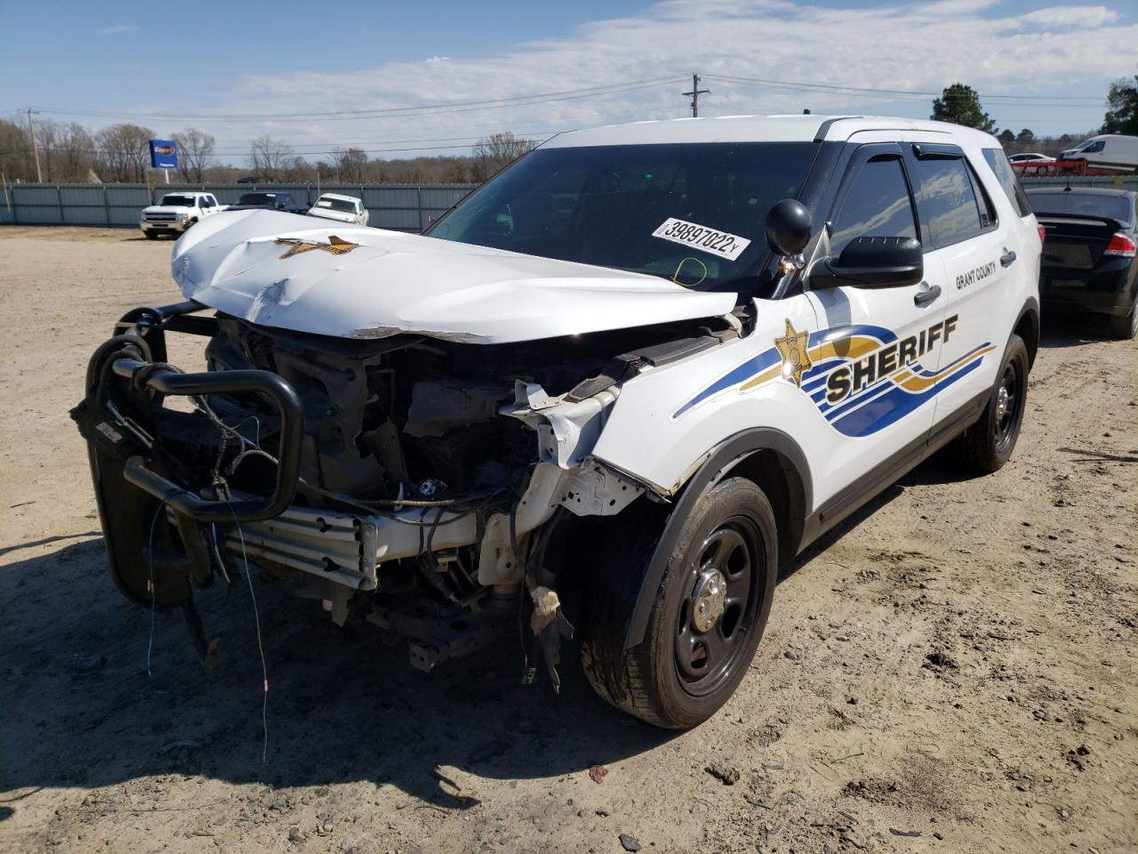Photo 2 from auction – 2017 FORD EXPLORER P with VIN 1FM5K8AR1HGB55361