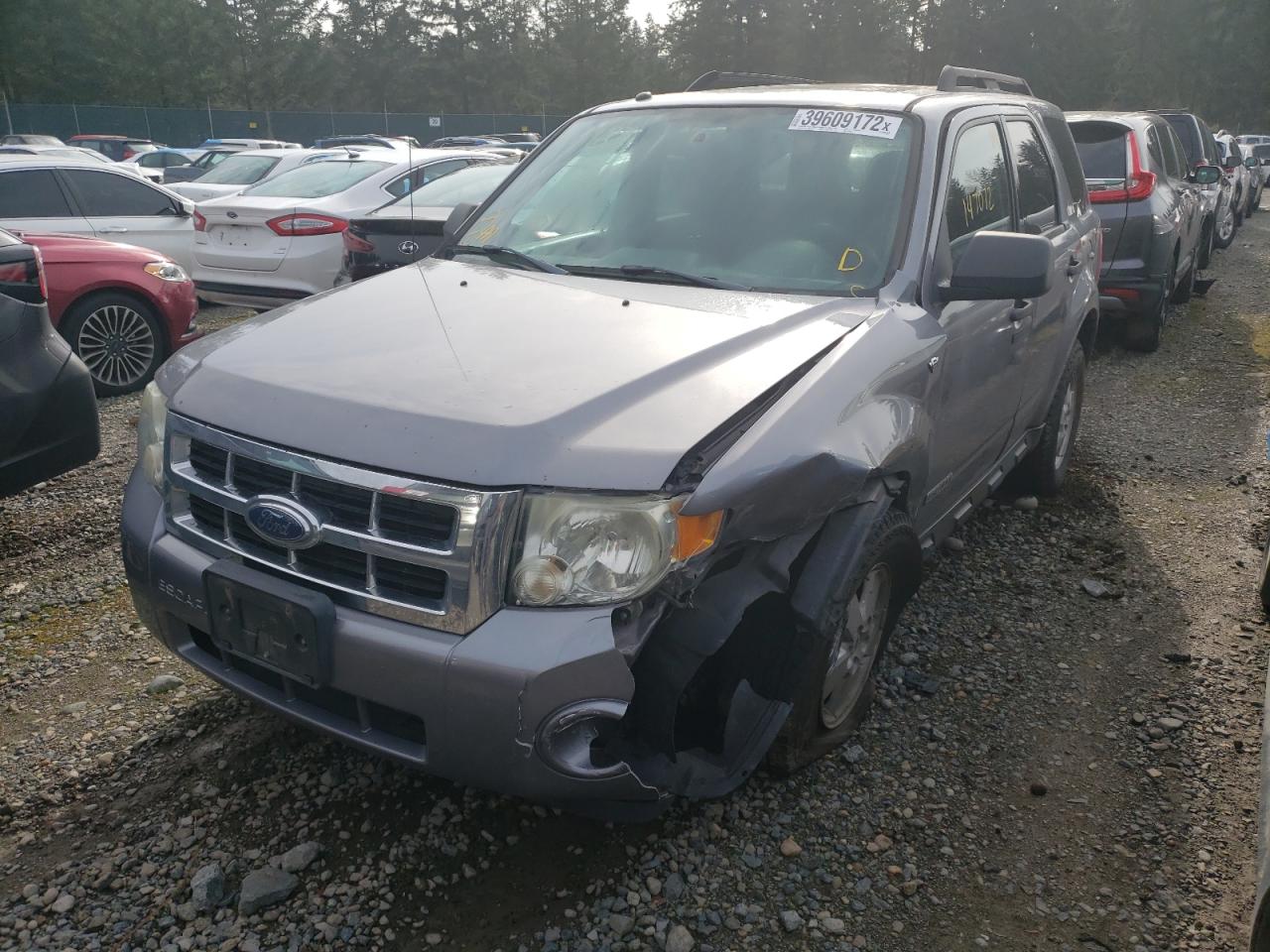 Photo 2 from auction – 2008 FORD ESCAPE XLT with VIN 1FMCU93158KB14520