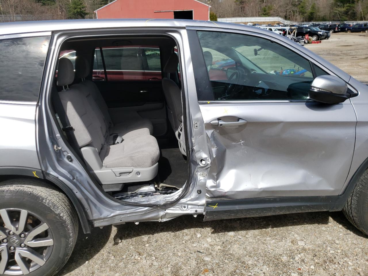 Photo 9 from auction – 2020 HONDA PILOT EX with VIN 5FNYF6H34LB067189