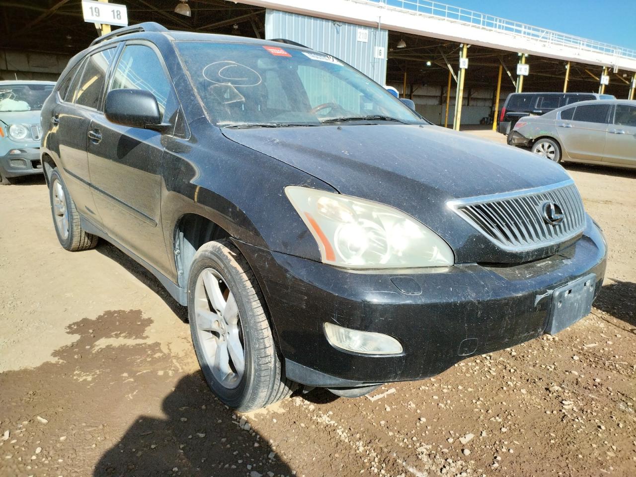 LEXUS RX 350 2007 with VIN JTJGK31U670007103 - Photo from auction