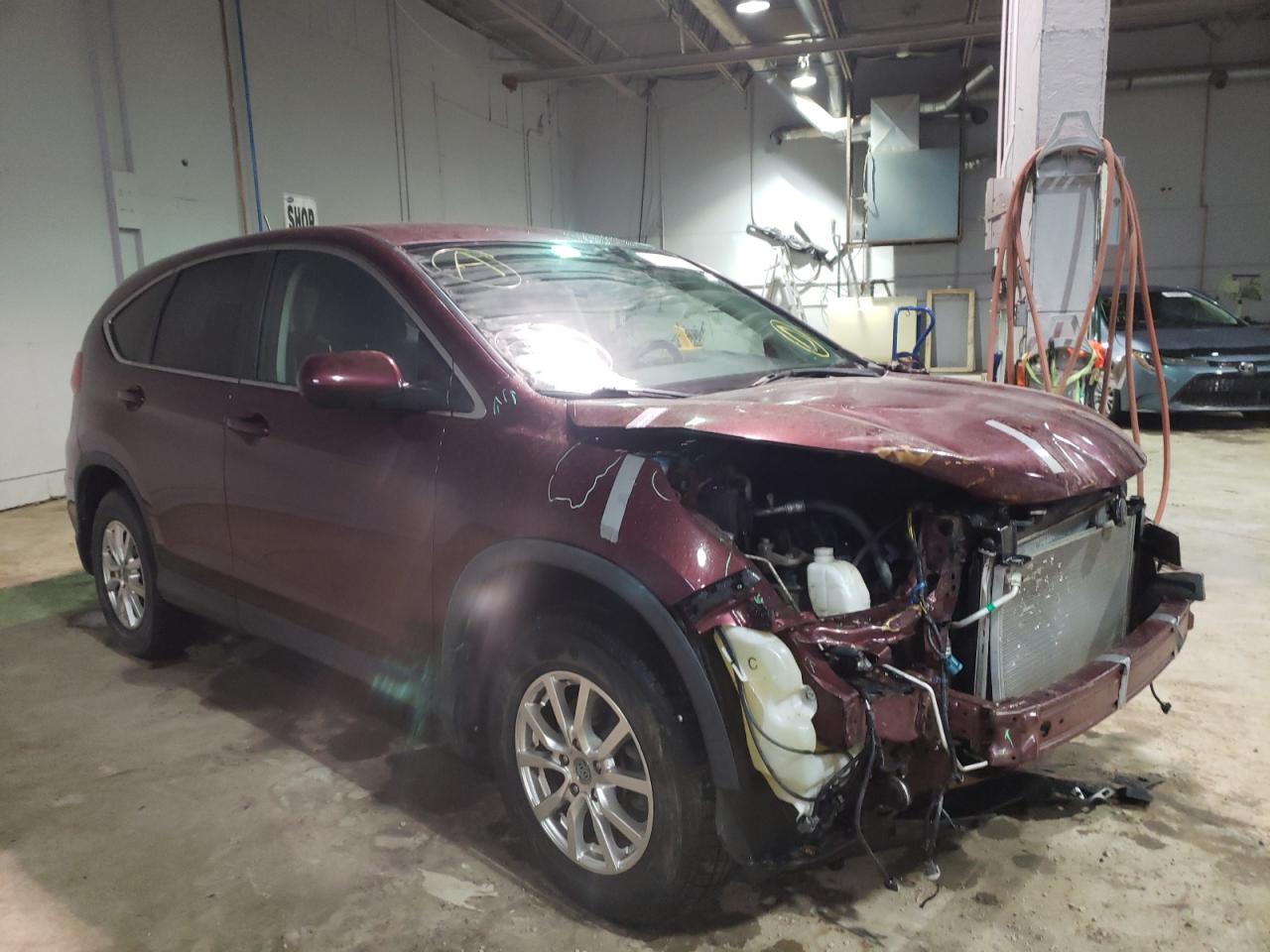 Photo 1 from auction – 2016 HONDA CR-V SE with VIN 2HKRM4H47GH126587
