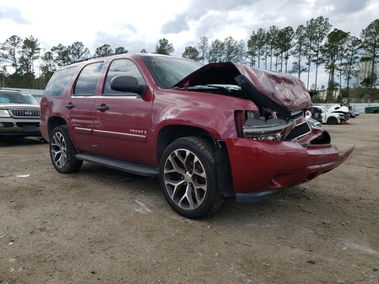 CHEVROLET TAHOE C150 2007 with VIN 1GNFC13C97J365494 - Photo from auction