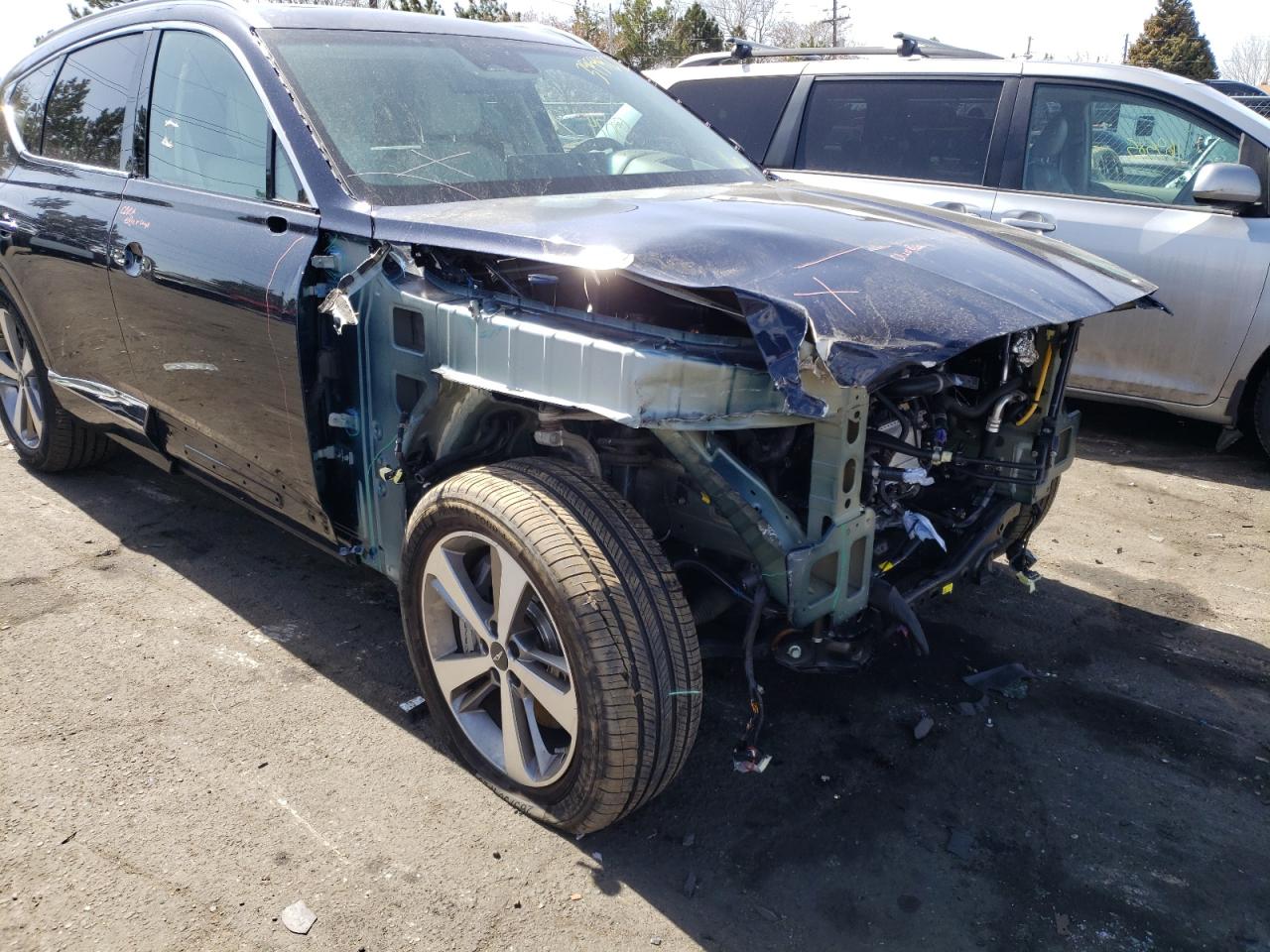 Photo 9 from auction – 2021 GENESIS GV80 BASE with VIN KMUHCESC9MU067044