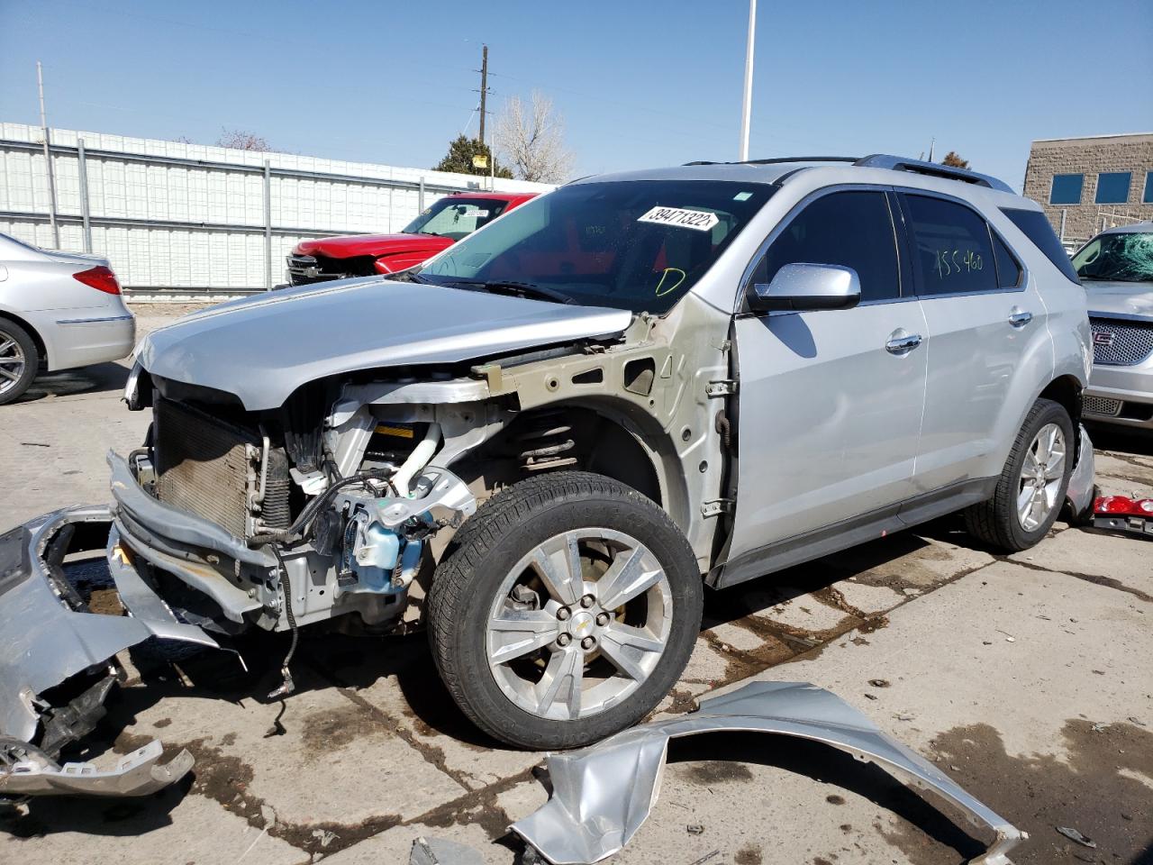 Photo 2 from auction – 2013 CHEVROLET EQUINOX LT with VIN 2GNFLGE36D6178349