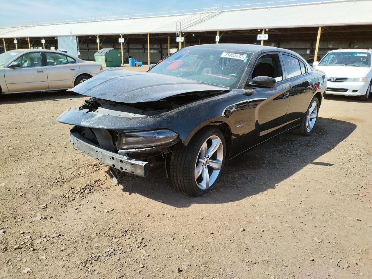 Photo 2 from auction – 2018 DODGE CHARGER R/ with VIN 2C3CDXCT3JH156843