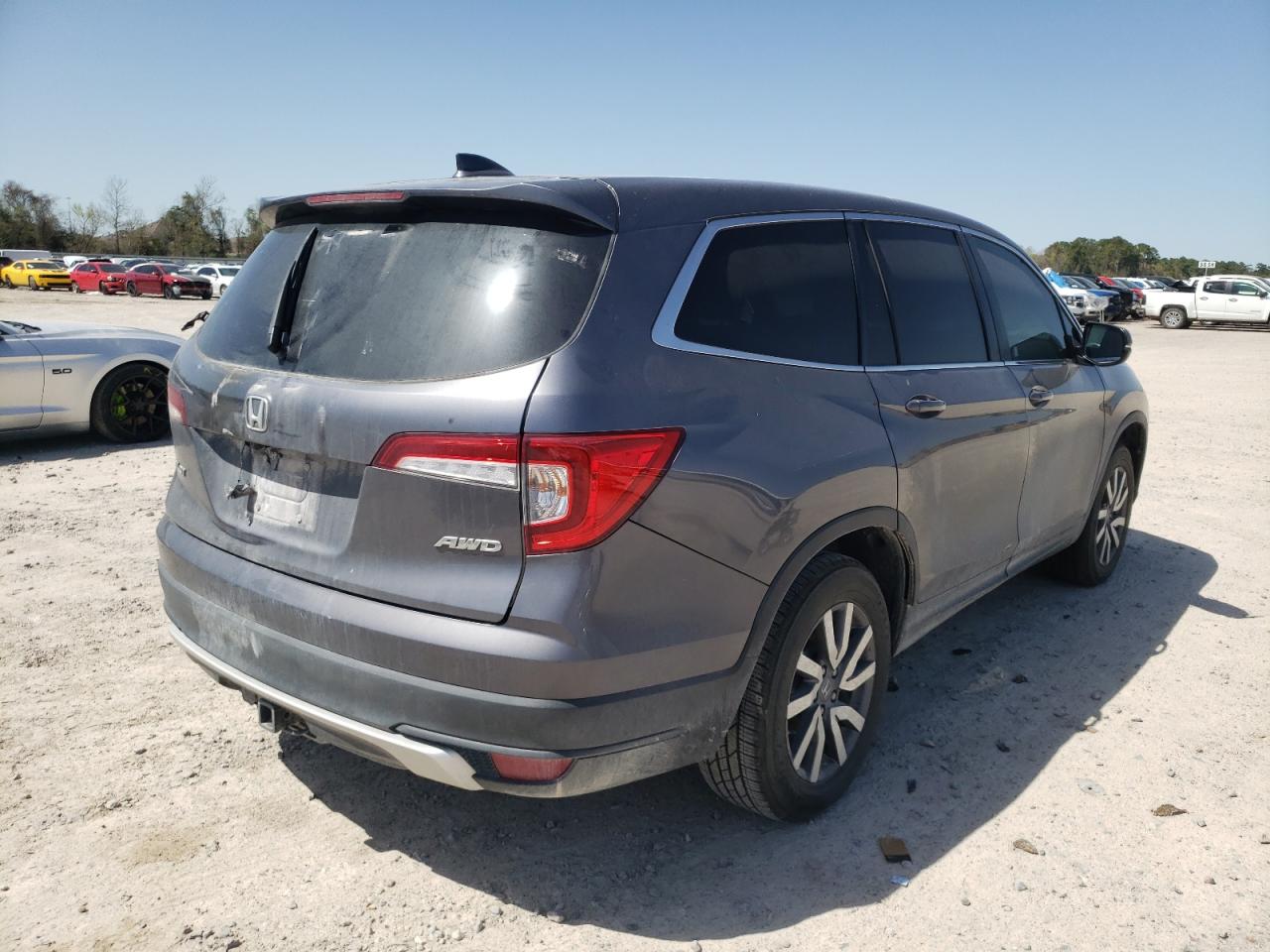 Photo 4 from auction – 2019 HONDA PILOT EXL with VIN 5FNYF6H59KB093450