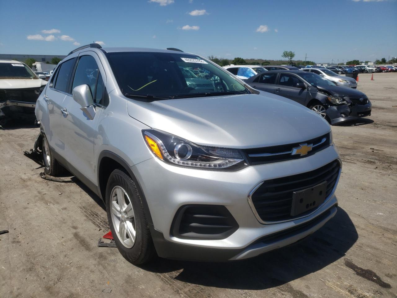 CHEVROLET TRAX 1LT 2019 with VIN KL7CJPSB4KB959200 - Photo from auction