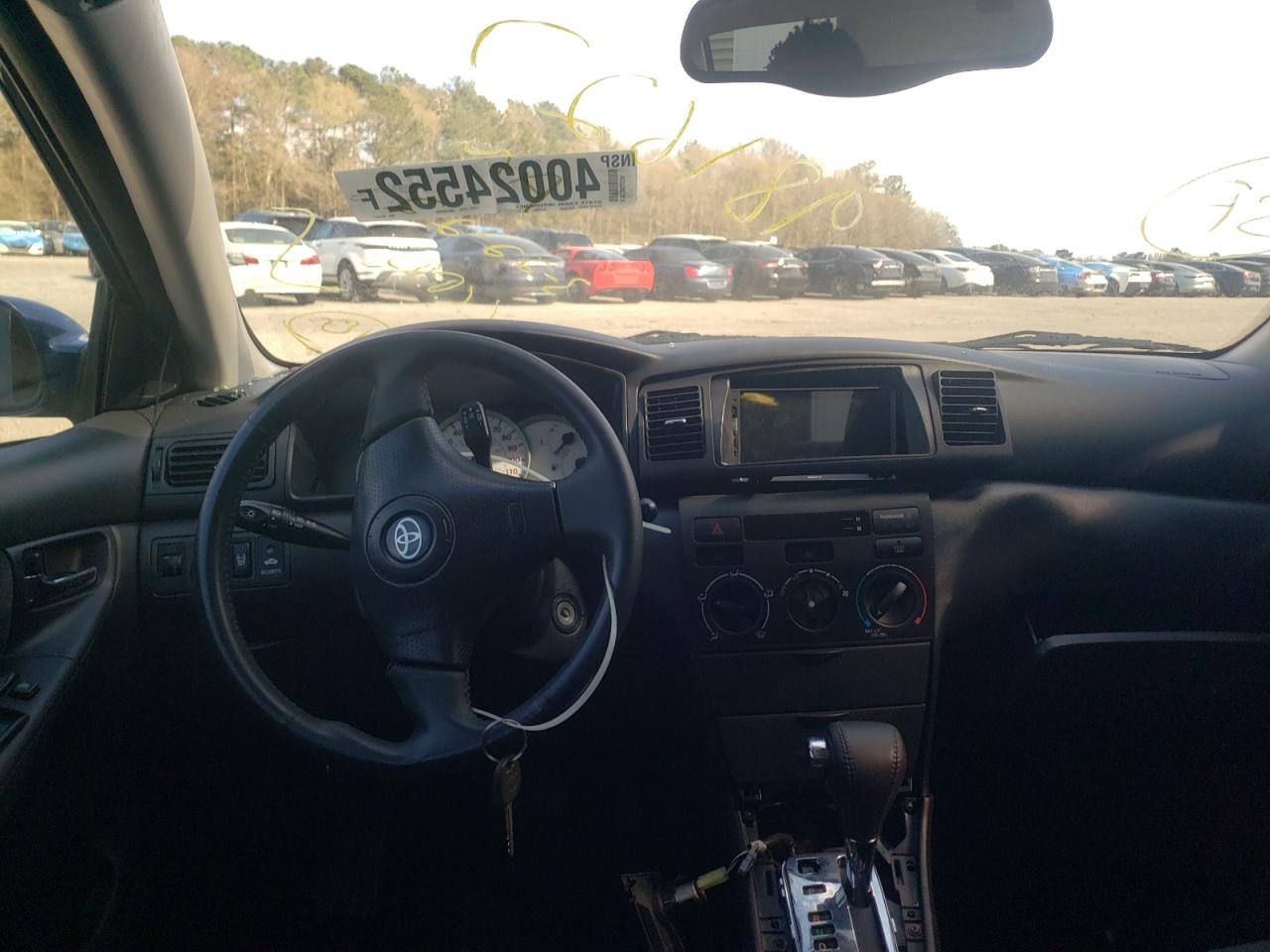Photo 9 from auction – 2008 TOYOTA COROLLA CE with VIN 1NXBR32E38Z981627