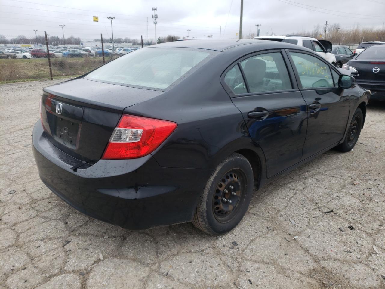 Photo 4 from auction – 2012 HONDA CIVIC LX with VIN 19XFB2F56CE063747