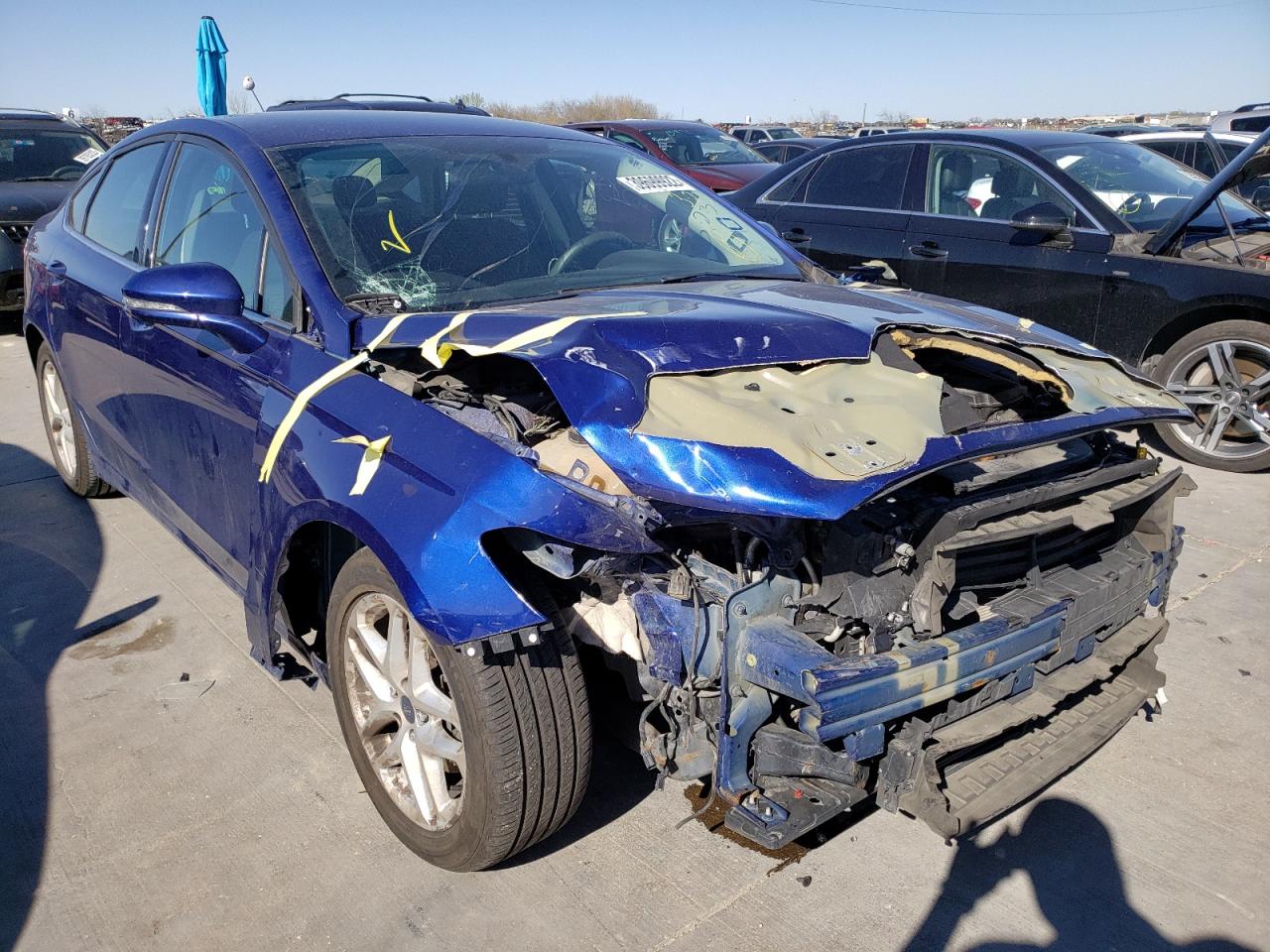 FORD FUSION SE 2016 with VIN 3FA6P0H79GR289323 - Photo from auction