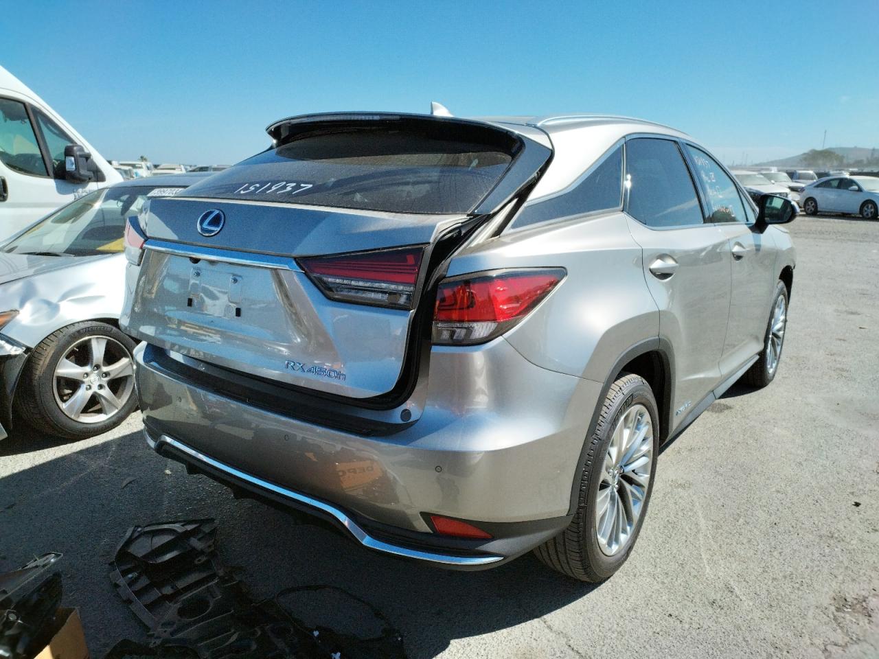 Photo 4 from auction – 2021 LEXUS RX 450H with VIN 2T2JGMDA6MC070412