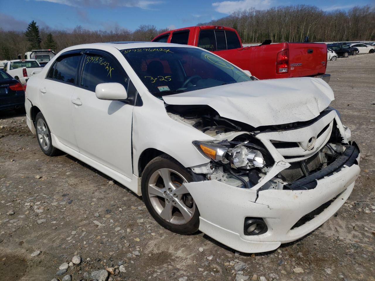 TOYOTA COROLLA BA 2011 with VIN 2T1BU4EE7BC677810 - Photo from auction