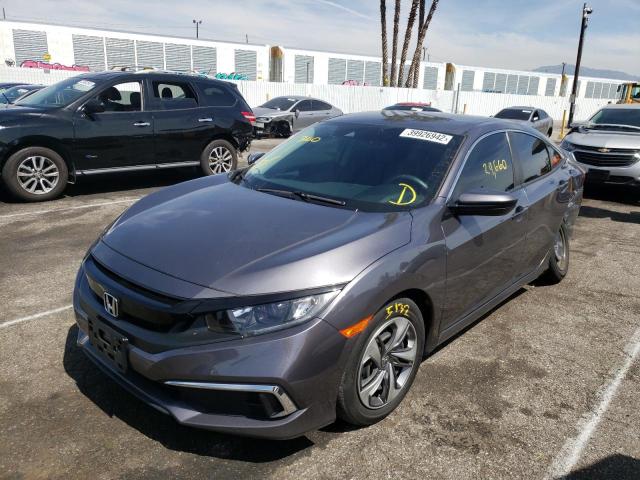 Photo 2 from auction – 2019 HONDA CIVIC LX with VIN 2HGFC2F65KH546995