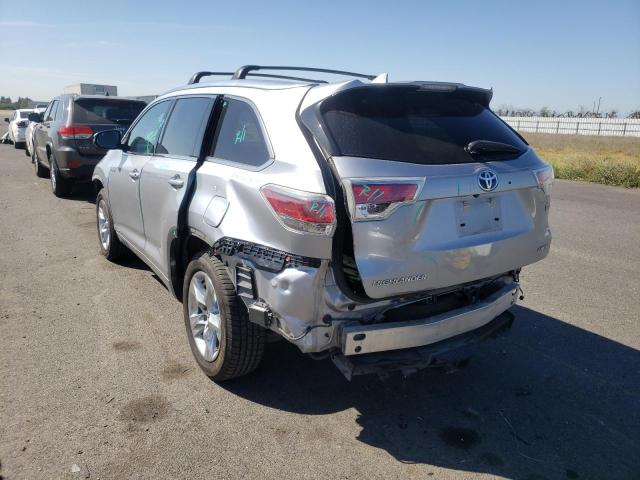 Photo 3 from auction – 2016 TOYOTA HIGHLANDER with VIN 5TDDCRFH4GS020463