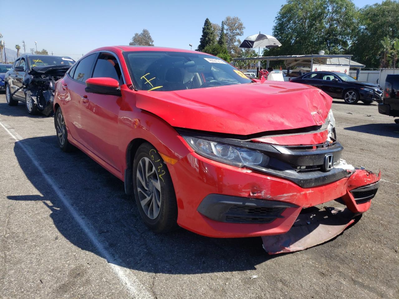 HONDA CIVIC EX 2016 con VIN 2HGFC2F76GH562767 - Foto de la subasta