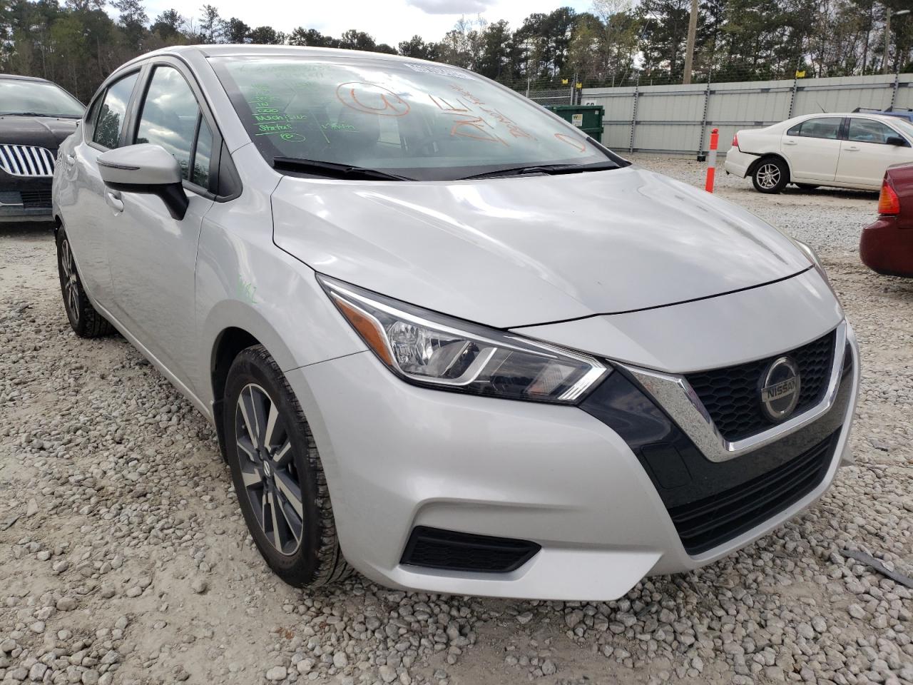 NISSAN VERSA SV 2021 with VIN 3N1CN8EV4ML881444 - Photo from auction