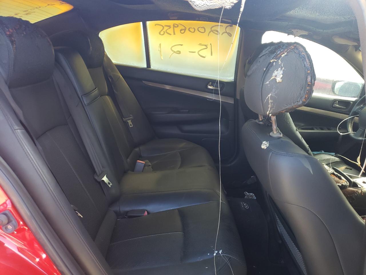 Photo 6 from auction – 2011 INFINITI G37 BASE with VIN JN1CV6AP7BM504086