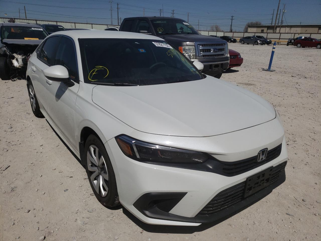 Photo 9 from auction – 2022 HONDA CIVIC LX with VIN 2HGFE2F20NH511759