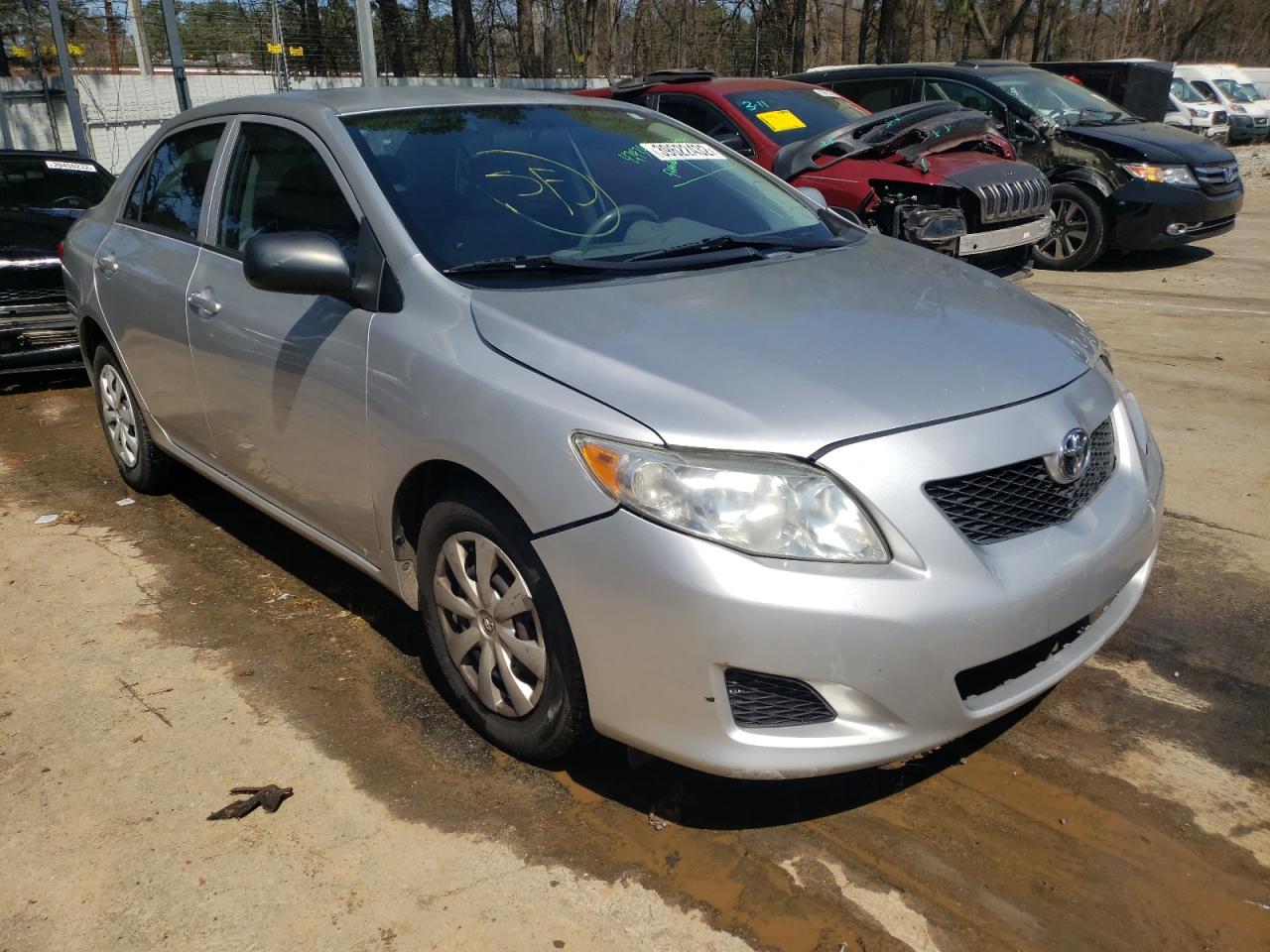 TOYOTA COROLLA BA 2009 with VIN 1NXBU40E89Z071397 - Photo from auction