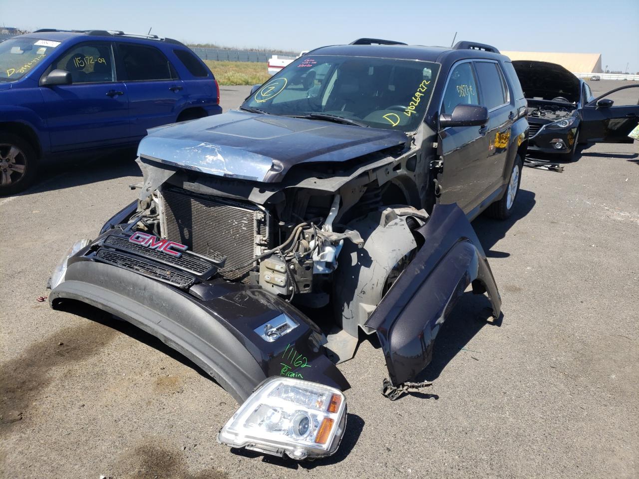 Photo 2 from auction – 2015 GMC TERRAIN SL with VIN 2GKFLSE38F6312863