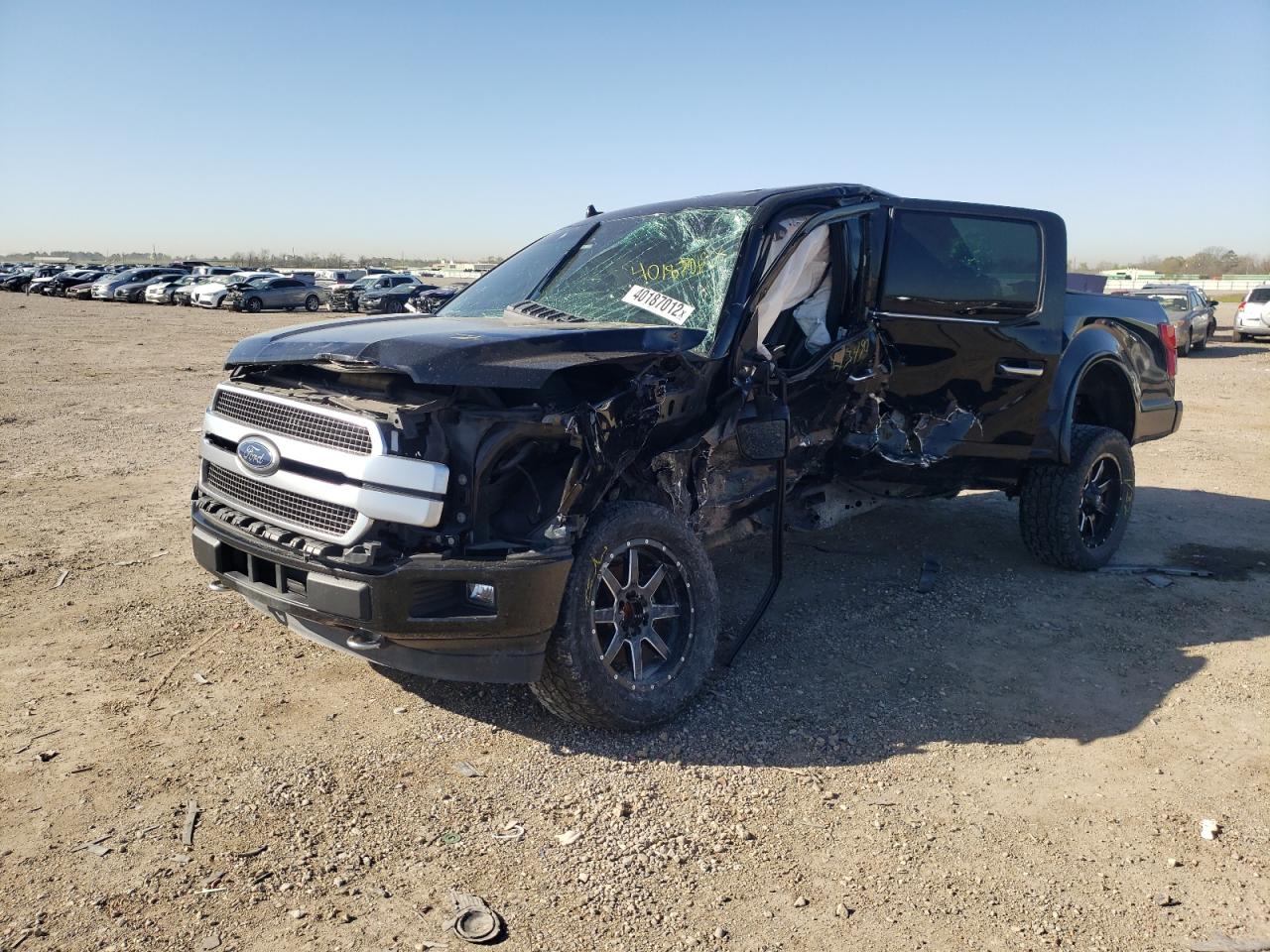 Photo 2 from auction – 2018 FORD F150 SUPER with VIN 1FTEW1EG3JFB57410