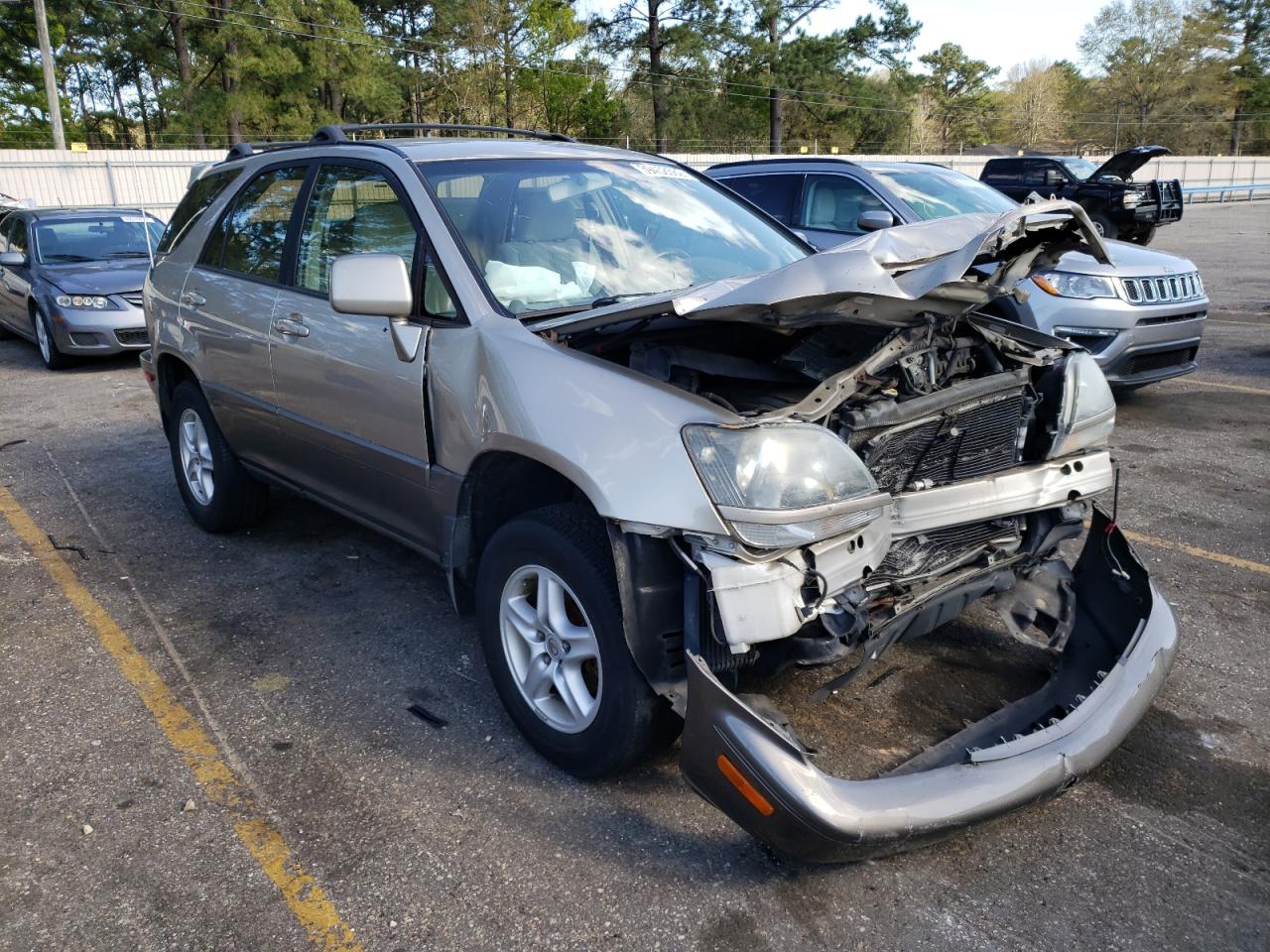 LEXUS RX 300 2000 with VIN JT6GF10U1Y0077792 - Photo from auction