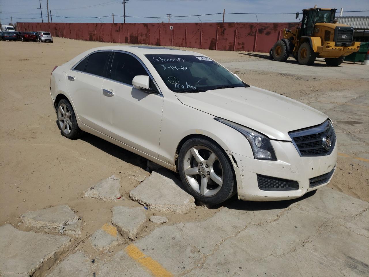 Photo 1 from auction – 2014 CADILLAC ATS LUXURY with VIN 1G6AB5RX8E0143672