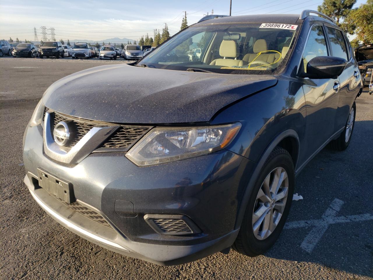 Photo 2 from auction – 2015 NISSAN ROGUE S with VIN 5N1AT2ML2FC759540