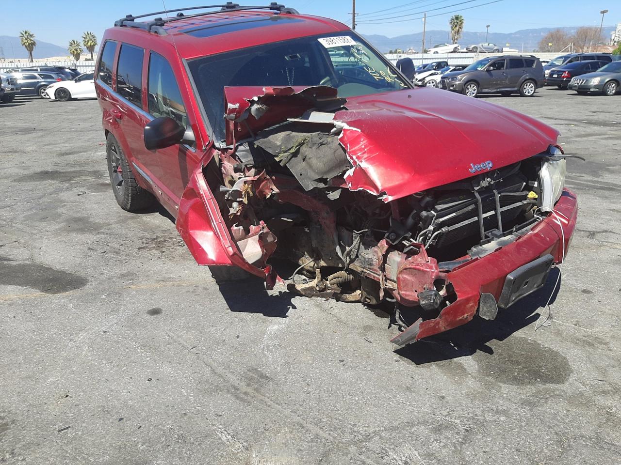 JEEP GRAND CHER 2005 with VIN 1J4HR58205C531789 - Photo from auction