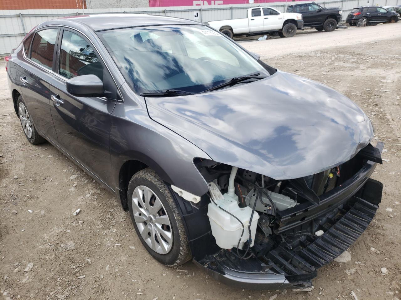 Photo 1 from auction – 2015 NISSAN SENTRA S with VIN 3N1AB7AP8FL688444