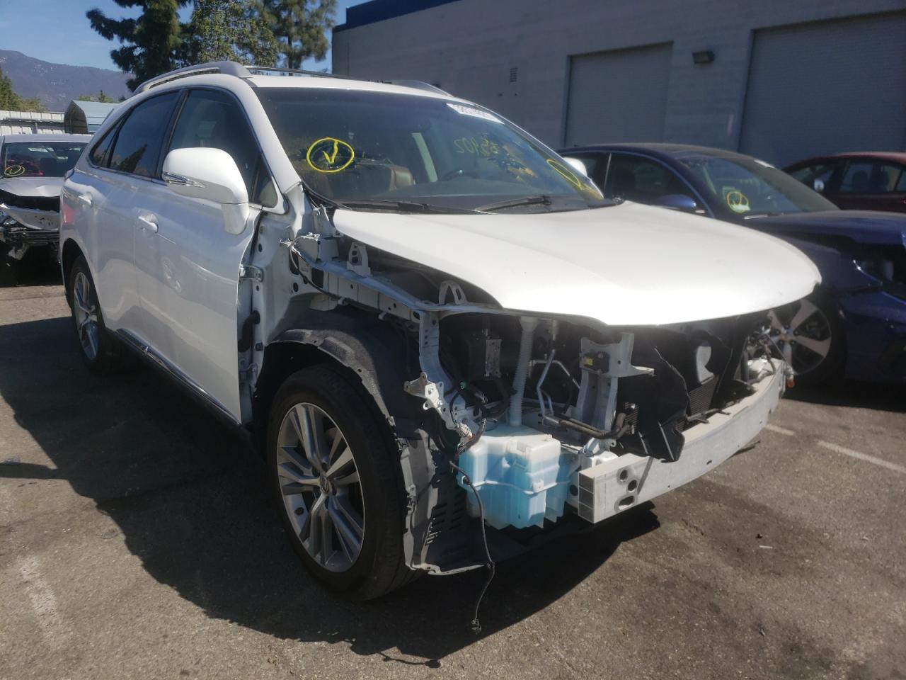 LEXUS RX 350 2015 with VIN 2T2ZK1BA9FC176584 - Photo from auction