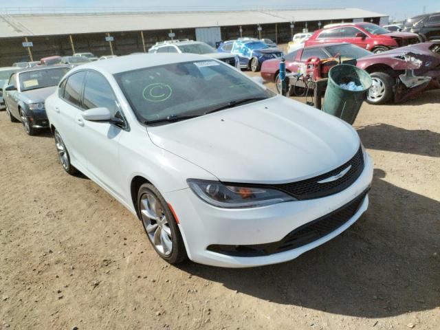 CHRYSLER 200 S 2015 with VIN 1C3CCCBG0FN654559 - Photo from auction